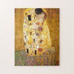 Quebra-cabeça O Beijo Gustav Klimt Pintando Arte Vídeo<br><div class="desc">Imperial obra-prima do pintor austríaco Gustav Klimt: A pintura de Beijo</div>