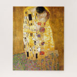 Quebra-cabeça O Beijo Gustav Klimt Pintando Arte Vídeo<br><div class="desc">Imperial obra-prima do pintor austríaco Gustav Klimt: A pintura de Beijo</div>