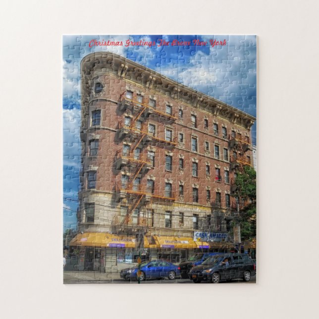Quebra-cabeça O Bronx Nova York. (Vertical)