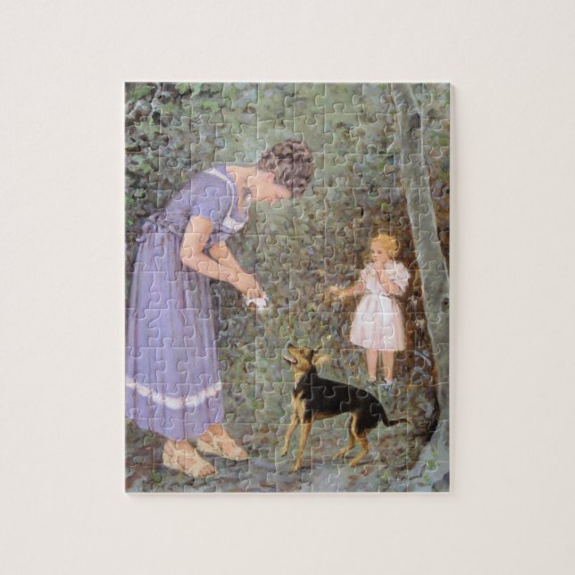 Quebra-cabeça O Cachorro Ganancioso de Guido Marzulli, Realismo (Vertical)