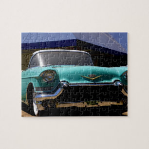 Quebra-cabeça O Cadillac Conversível Verde de Elvis Presley em