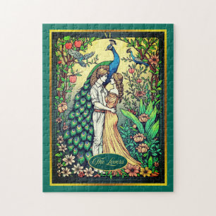 Quebra-cabeça O Cartão Art Nouveau Tarot, Os Amantes