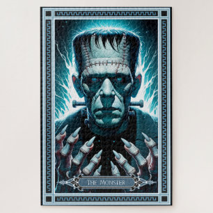 Quebra-cabeça O Cartão de Tarô Monstro do Frankenstein