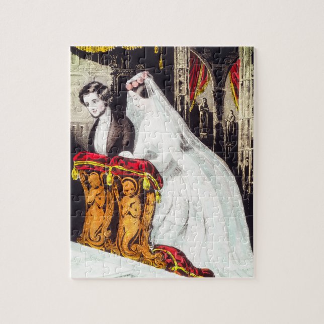 quebra-cabeça "O Casamento" (Vertical)