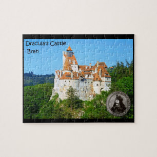 Quebra-cabeça O castelo de Dracula no farelo