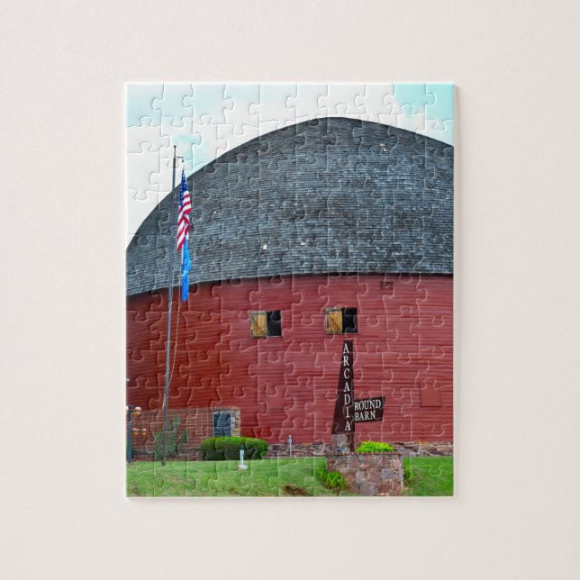 Quebra-cabeça O celeiro redondo do Arcadia (Vertical)