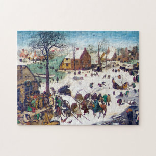 Quebra-cabeça O Censo de Belém, Pieter Bruegel