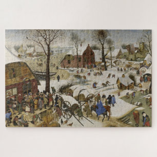 Quebra-cabeça O Censo de Belém (por Pieter Bruegel)