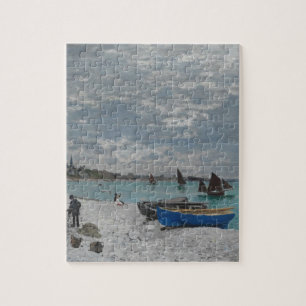 Quebra-cabeça O céu de Claude Monet nubla-se o oceano do mar dos