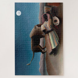 Quebra-cabeça O cigano dormindo, Henri Rousseau