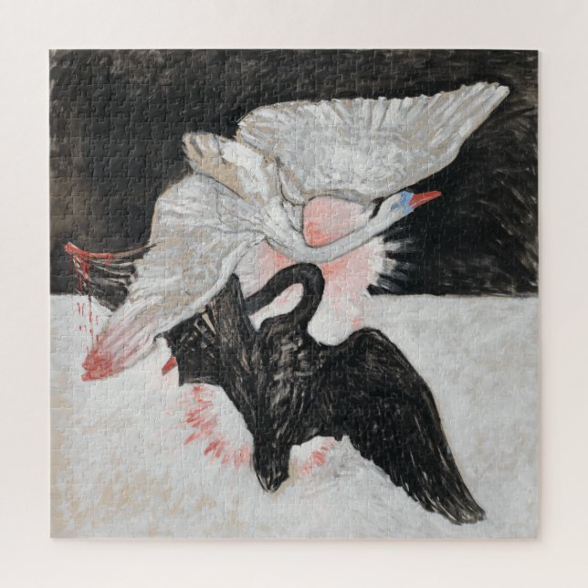 Quebra-cabeça O Cisne, No 2 | Hilma af Klint | (Vertical)