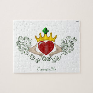 Quebra-cabeça O Claddagh (cor completa)