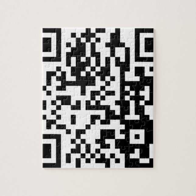 Quebra-cabeça O código de QR (Vertical)