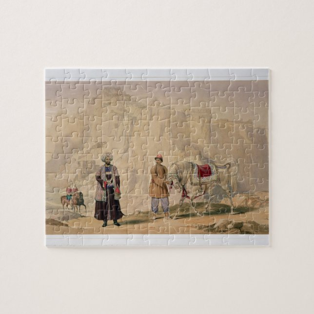 Quebra-cabeça O comandante britânico Janna de Shah Shoojan de ò (Horizontal)