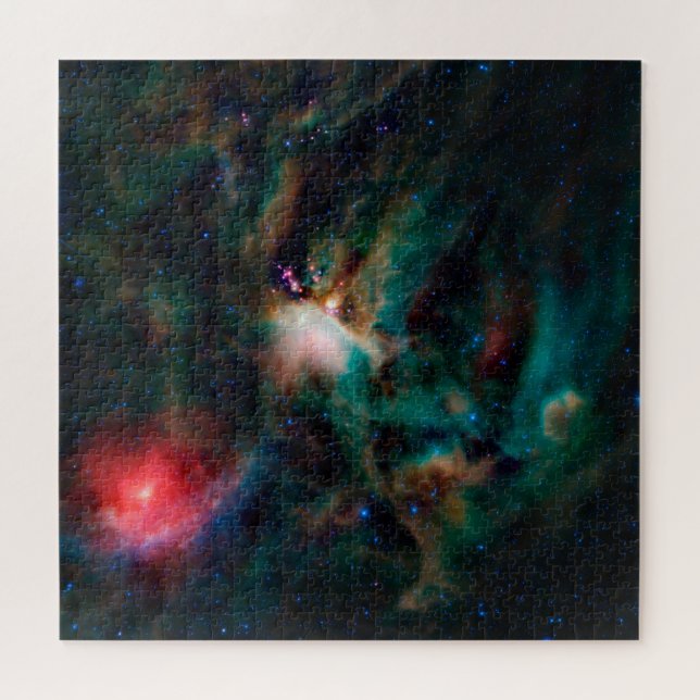 Quebra-cabeça O Complexo de Nuvem Rho Ophiuchi. (Horizontal)