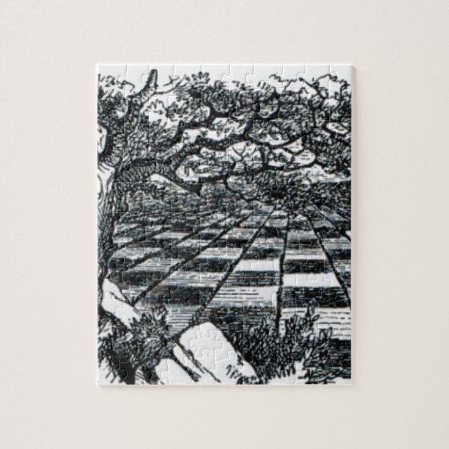 Quebra-cabeça O conselho de xadrez no país das maravilhas (Vertical)