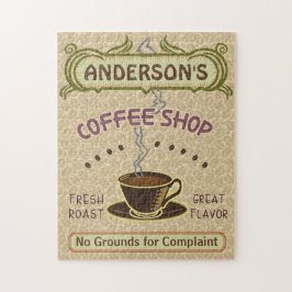 Quebra-cabeça O copo da cafetaria cria sua própria luz