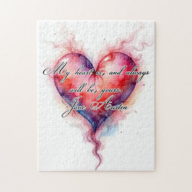 Quebra-cabeça O Coração de Austin (Vertical)