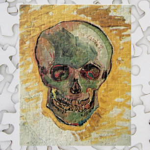 Quebra-cabeça O crânio de "Ainda vida" de Vincent van Gogh