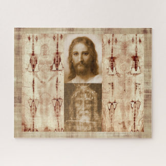 Quebra-cabeça O Cristo de Jesus do Burial Sagrado de Turim