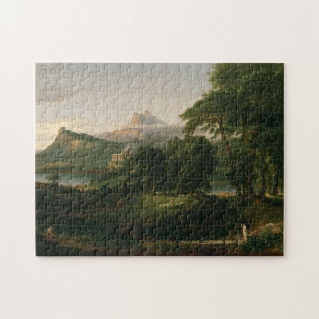 Quebra-cabeça O Curso do Império: O Arcadiano de Thomas Cole (Horizontal)