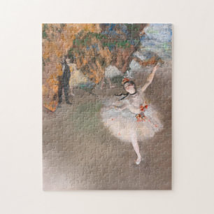 Quebra-cabeça O Dançarino das Estrelas no Balé Edgar Degas