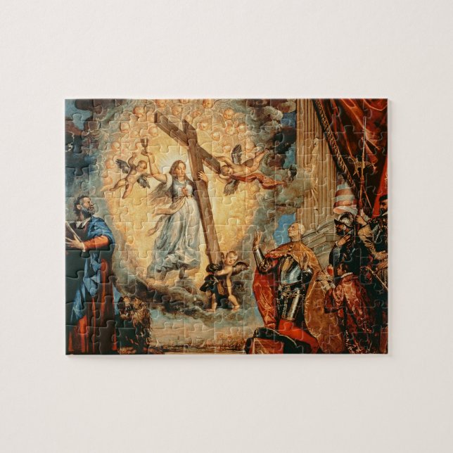 Quebra-cabeça O Doge Grimani que ajoelha-se antes da fé (Horizontal)