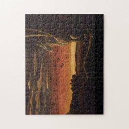 Quebra-cabeça "O dragão" Quebra-cabeça-por Bethany Boyd.