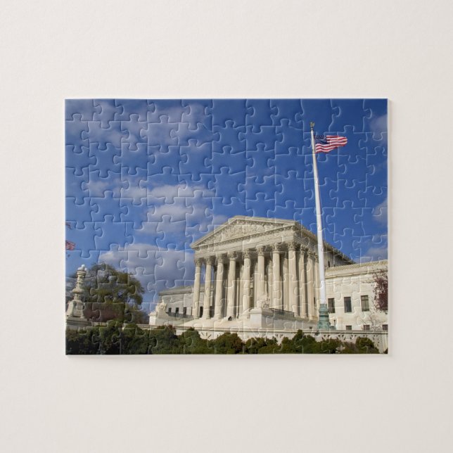 Quebra-cabeça O edifício da Suprema Corte dos Estados Unidos em (Horizontal)
