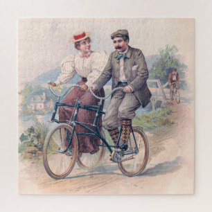 Quebra-cabeça O Elopemento da Bicicleta, 1896