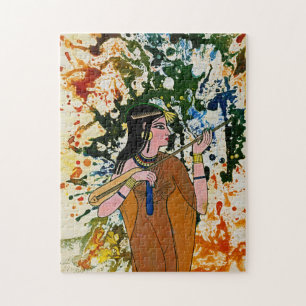 Quebra-cabeça O Enchantress egípcio por Michael Moffa