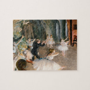 Quebra-cabeça O ensaio no palco de Edgar Degas