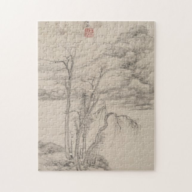 Quebra-cabeça O estilo da vária paisagem dos antigos mestres | (Vertical)