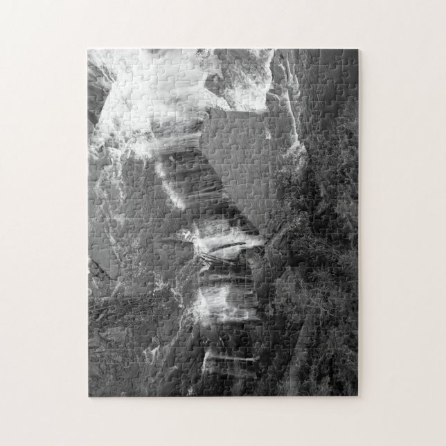 Quebra-cabeça O Excelente Caiu do Creek dos Incêndios - vista do (Vertical)