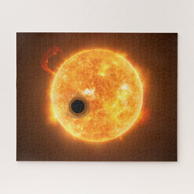 Quebra-cabeça O Exoplaneta Wasp-107b É Um Gigante De Gás (Horizontal)