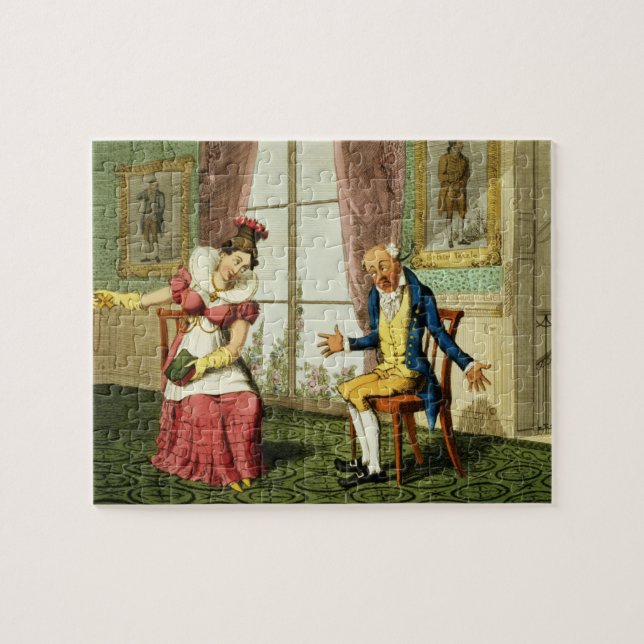 Quebra-cabeça O Expostulation, bar. por G. Humphrey, 1821 (colo (Horizontal)