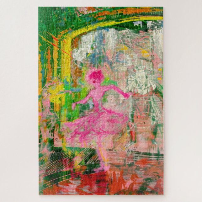 Quebra-cabeça O Falador - Caos do Balé Neon (Vertical)