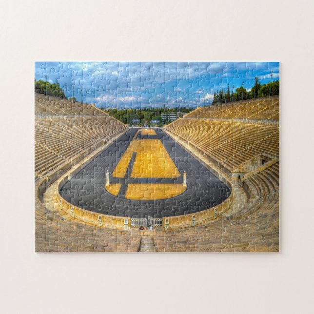 Quebra-cabeça O Fórum Atenas. (Horizontal)