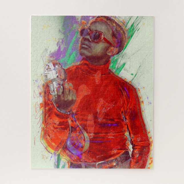 Quebra-cabeça O Fotógrafo Afrocêntrico (Vertical)