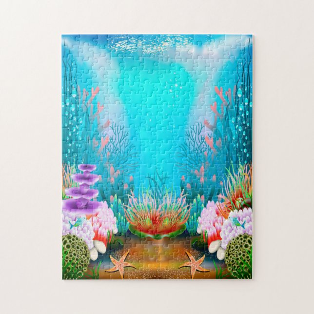 Quebra-cabeça O Fundo Do Mar (Vertical)