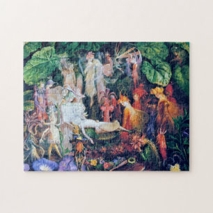 Quebra-cabeça O Funeral da Fada, John Anster Fitzgerald