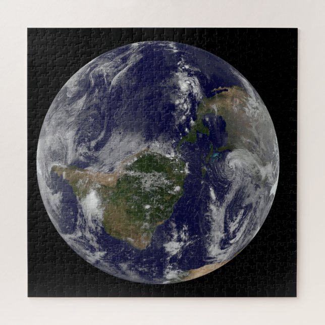 Quebra-cabeça O Furacão Sandy Na Costa Leste Dos Eua. (Horizontal)