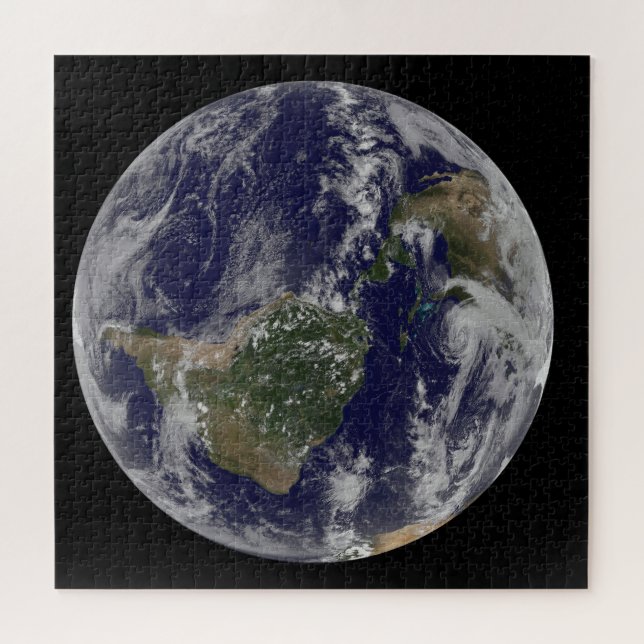 Quebra-cabeça O Furacão Sandy Na Costa Leste Dos Eua. 2 (Horizontal)