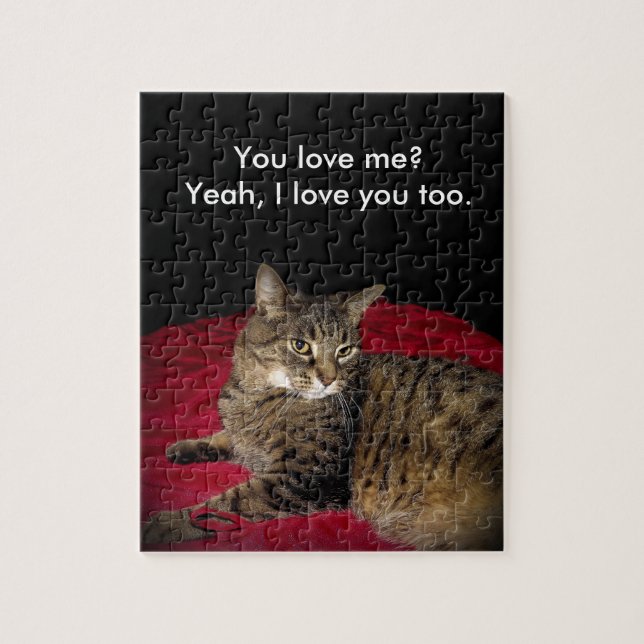 Quebra-cabeça O gato da estrada 655 (Vertical)