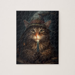 Quebra-cabeça O Gato Mágico