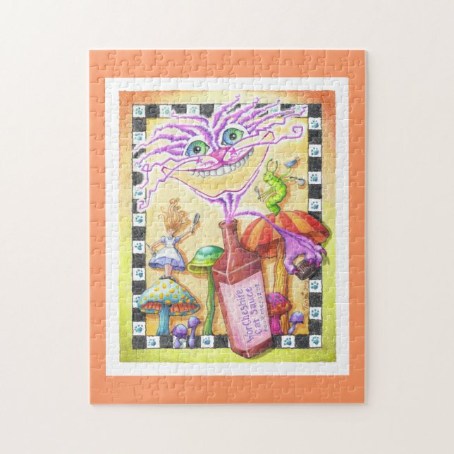 QUEBRA-CABEÇA - O GATO WorCHESHIRE (Vertical)