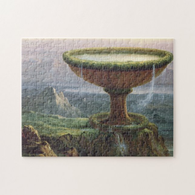 Quebra-cabeça O Goblet do Titã - Thomas Cole (Horizontal)