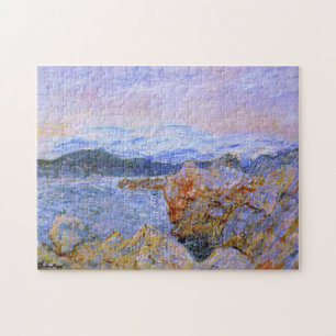 Quebra-cabeça O golfo Juan em Antibes Monet Fine Art