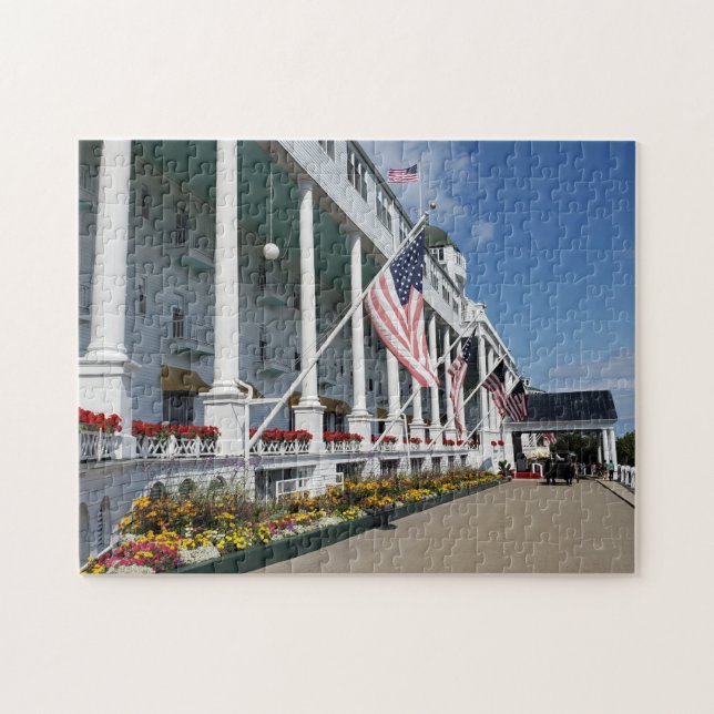 Quebra-cabeça O Grand Hotel em Mackinac Island, Michigan (Horizontal)
