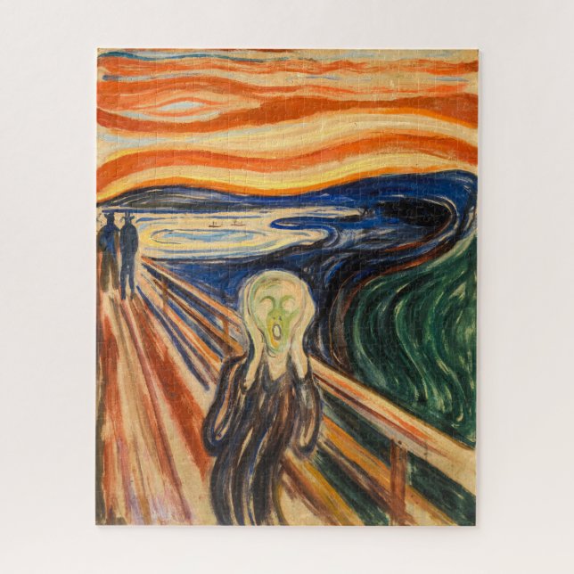Quebra-cabeça O GRITAR | Edvard Munch | (Vertical)